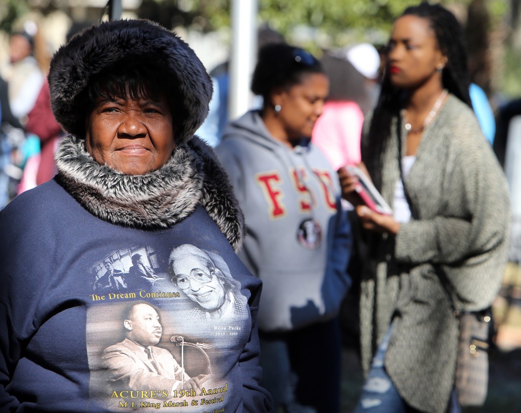 Beulah Bowers enjoys the 29th annual Martin Luther King Festival in Panama City. (Panama City Photographer |Andrew Wardlow)
